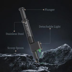BUMPSKĒ metal Straw with Detachable LED Light – Stainless Steel, 4 Sizes, Travel Case Included image 7