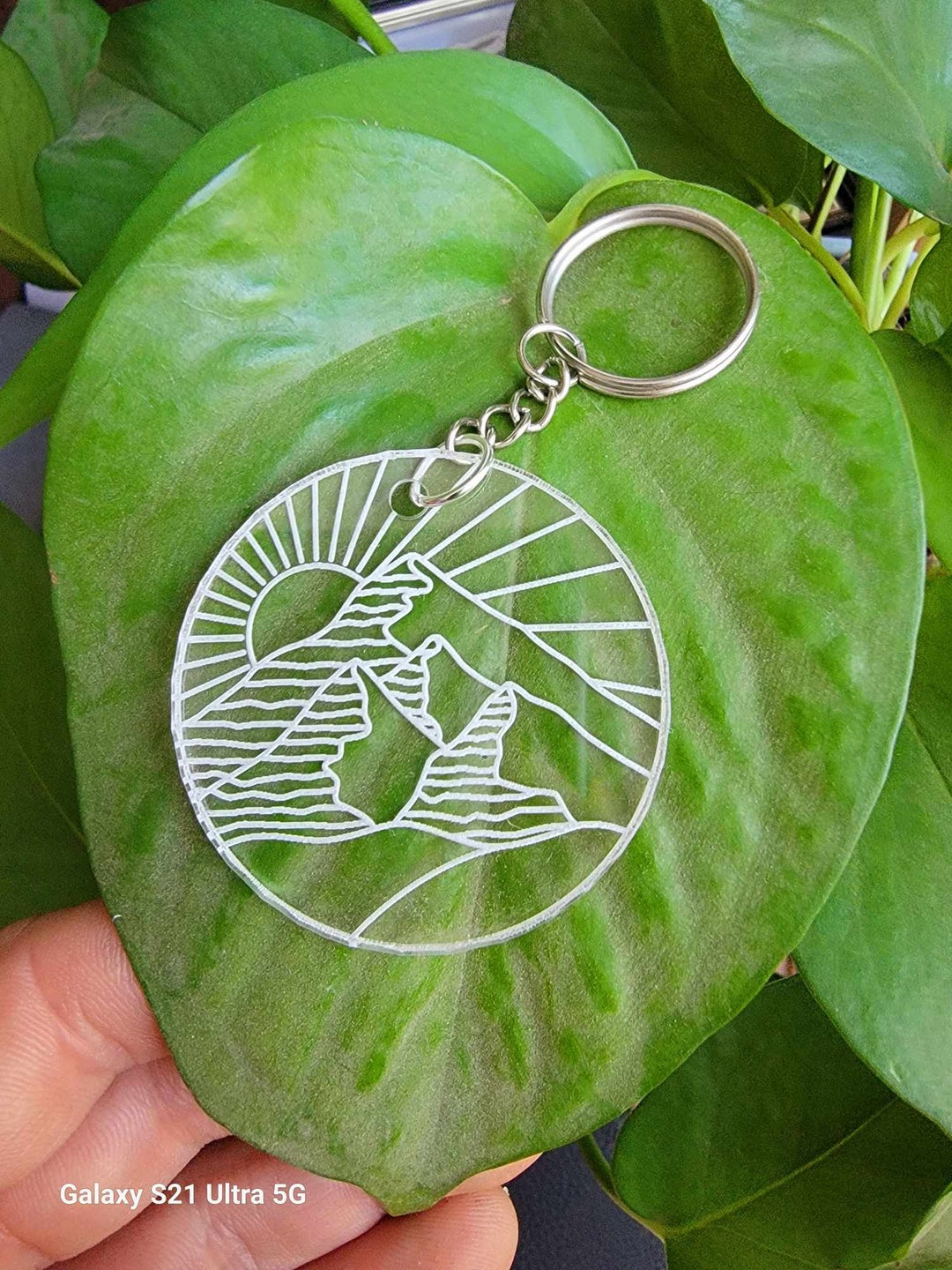 Clear Acrylic Adventure Keychain Style 1 Etsy