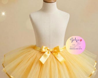 Mommy and Me Ribbon Tutu, Matching Mother Daughter Tutu Skirt, Birthday Girl Outfit, 1st Birthday Tutu for Baby, Girls and Adult