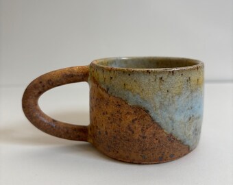 Handmade Espresso Cup in Desert Sky Glaze, 4 oz/120 ml