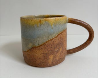 Handmade Stoneware Mug, 12 oz/300 ml, Desert Sky Glaze