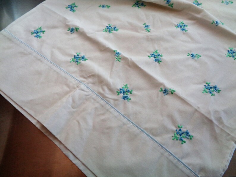 Lot of 4 Vintage Embroidered and Crocheted Pillowcases