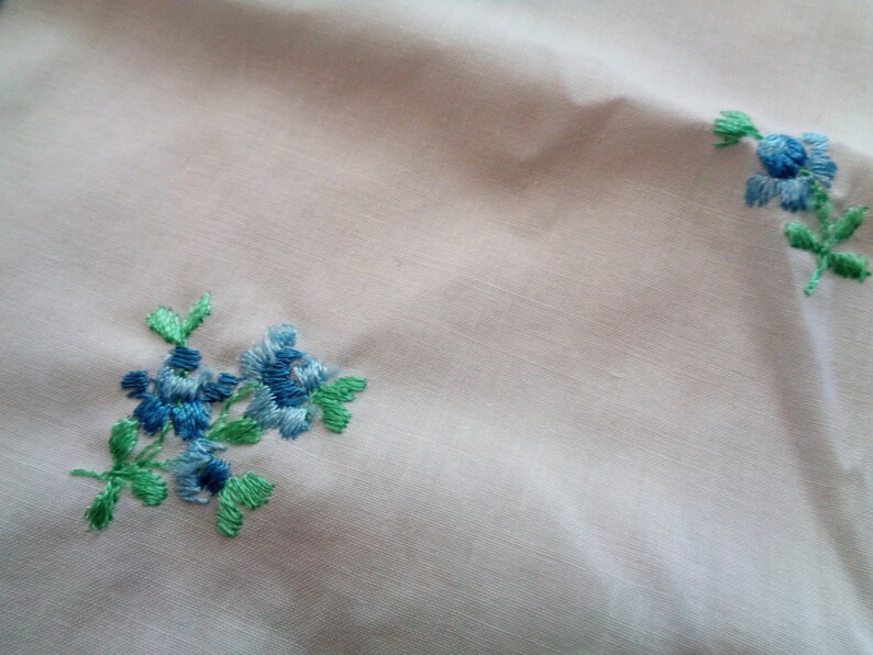 Lot of 4 Vintage Embroidered and Crocheted Pillowcases