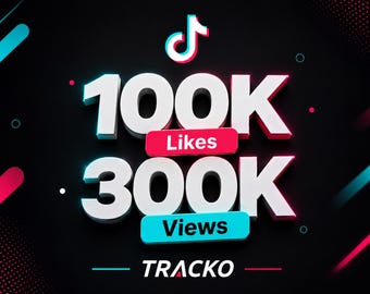 100K TikTok Likes & 300K Ansichten bündeln | Viraler TikTok Wachstumsdienst | Sofortiger Social Media Boost | TikTok Engagement Paket