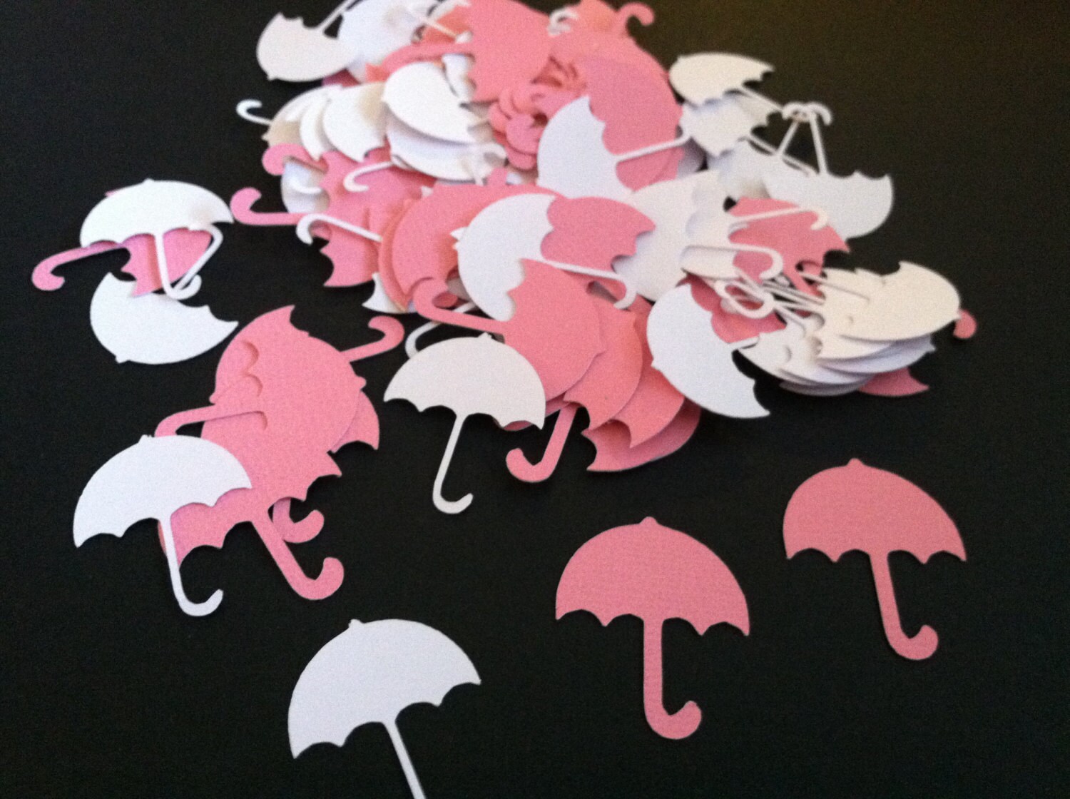 Umbrella confetti baby shower confetti paper embellishment Etsy