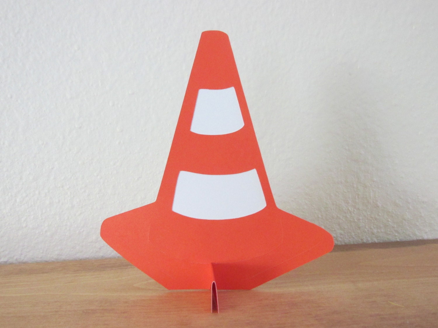 Traffic cone table decoration double sided traffic cone Etsy