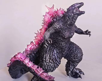 Godzilla Inspired Humidifier, Pink LED Monster Figure Desk Decor Gift