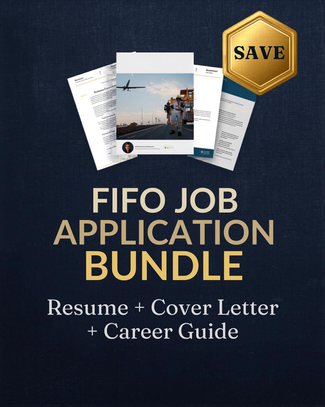 Fifo Application Form FIFO Mining Job Application Bundle | Resume + Cover Letter + Career ...