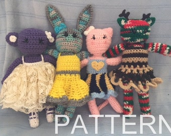 Crochet Animal Dolls