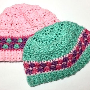 Cluster Fields Beanie *Crochet Pattern*