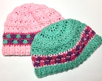 Cluster Fields Beanie *Crochet Pattern*