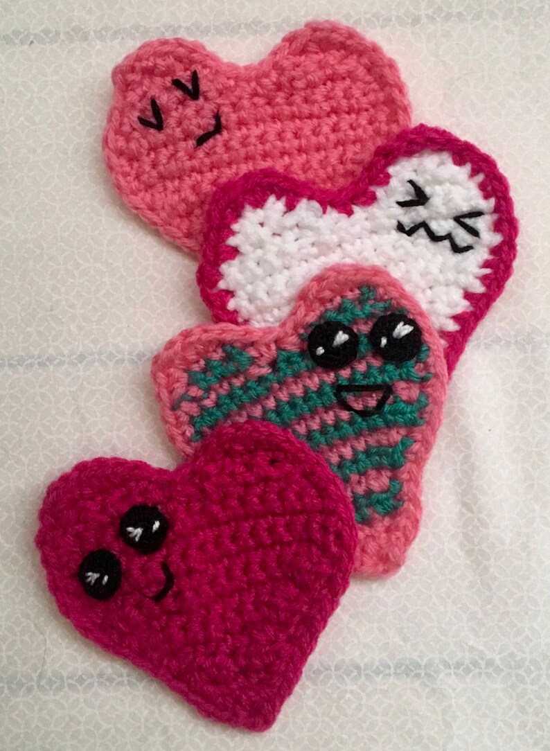 Valentine's Hearts Crochet Pattern image 3