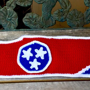 Tennessee State Flag Crochet Pillow Pattern image 3