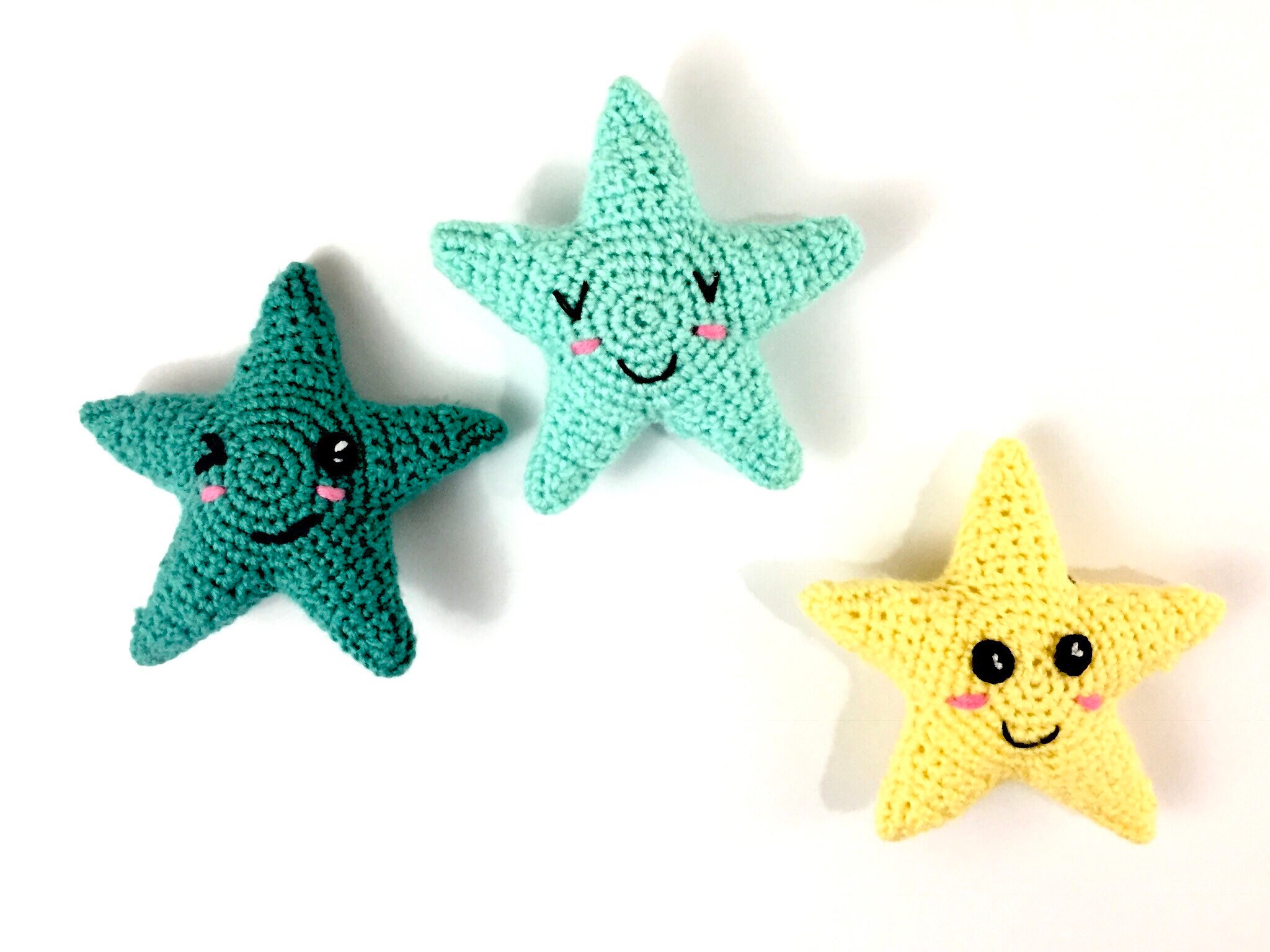 Happy Stars Crochet Pattern - Etsy UK