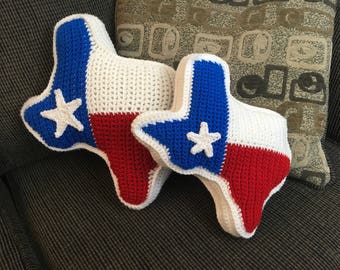 Coussin drapeau de l'état du Texas