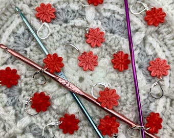 Flower Stitch Markers