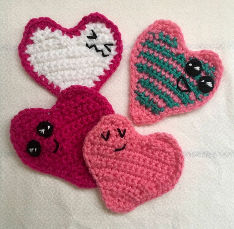 Valentine's Hearts Crochet Pattern image 4