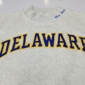 Embroidered University Mock Neck Sweatshirt Personalized | Custom Slogan Pullover |Any Letters | 100% cotton