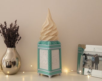 Customised American Vintage Ice Cream Lamp