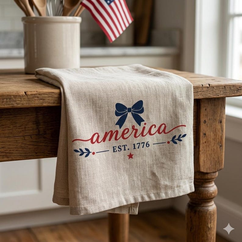 Pacchetto SVG America / File con fiocco patriottico / Design SVG per il 4 luglio / File di taglio Cricut per il Giorno dell'Indipendenza degli Stati Uniti immagine 5