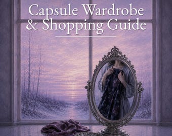 Soft Winter Wardrobe Guide | Capsule Wardrobe | Color Season | Seasonal Dressing | Digital Download