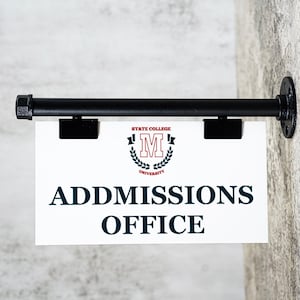 Magnetic Corridor Sign. Size 12” x 8”.