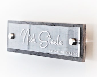 Door Name Plate Etsy