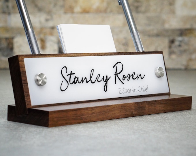 Desk Name Plates Garosigns Wooden name plate for desk. desk name plates garosigns