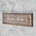 see more listings in the Rustic Name Plates section