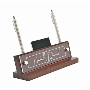 Executive Desk Name Plate. Made Exclusively by Garo Signs. Size 10 x 2.5 image 9