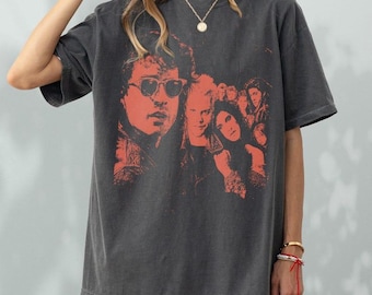 Retro 80s Vampire Movie T-shirt, Vintage Horror The Lost Boy Movie Graphic Tee, Kiefer Sutherland Shirt, Gift For Fan, Fall Halloween Tshirt