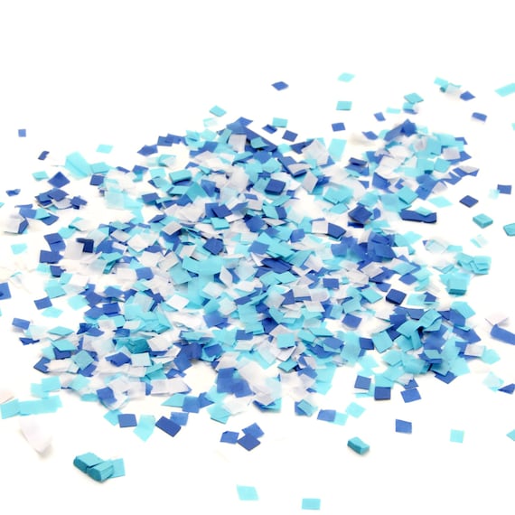 PAPER CONFETTI PASTEL BLUE 15G BIRTHDAY PARTY SUPPLIES
