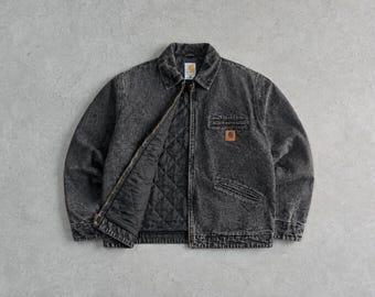 Carhartt Jacket Union Made in USA JQ186 Arctic Quilted Warm Winter