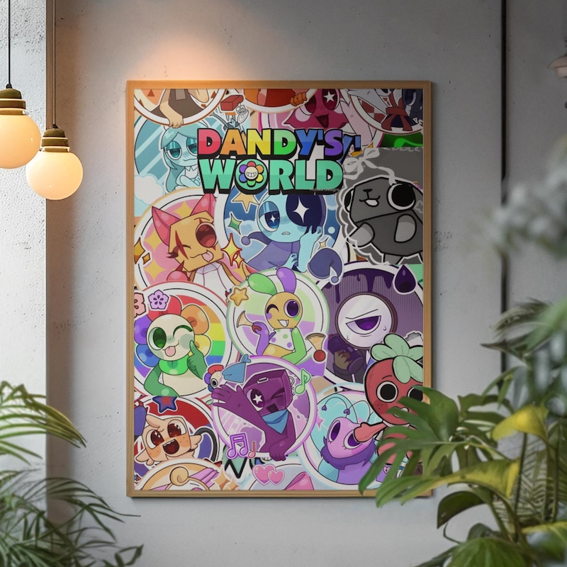 Dandy World Posters - Etsy UK