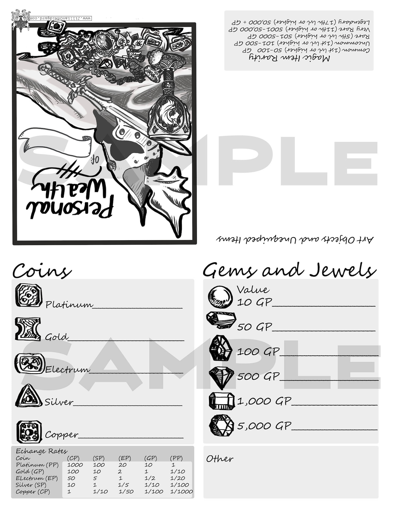 D&amp;D 5th edition PDF Tool Kit | Etsy