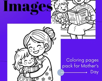 Downloadable and printable coloring page pack (PDF format)