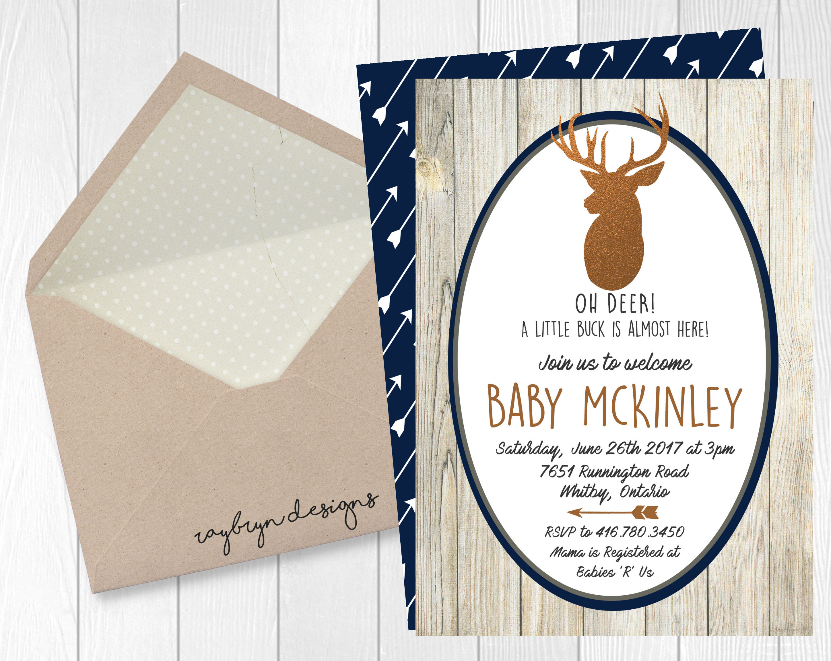 Oh Deer A little Buck is almost Here Rustic Baby Boy | Etsy