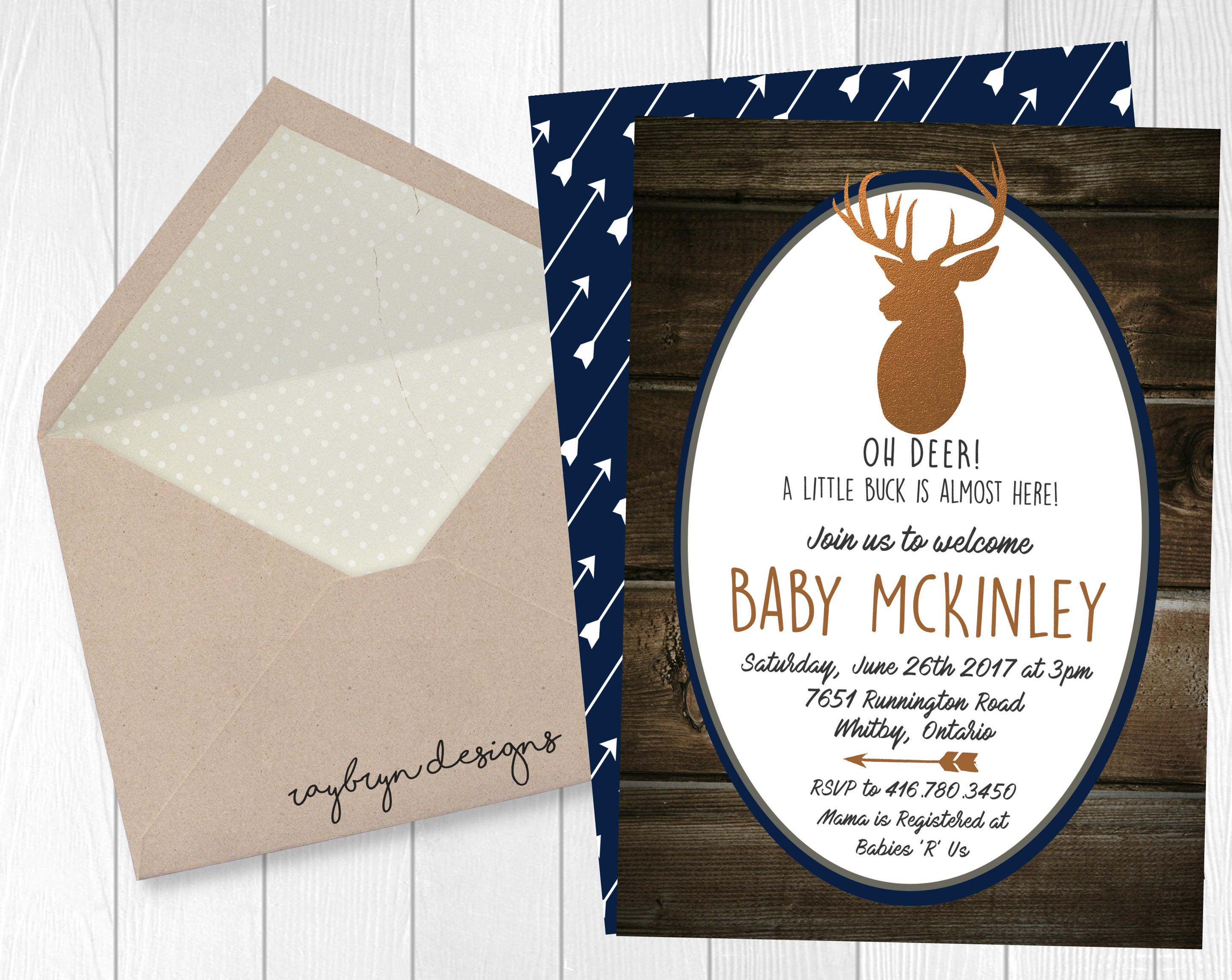 Oh Deer A little Buck is almost Here Rustic Baby Boy | Etsy
