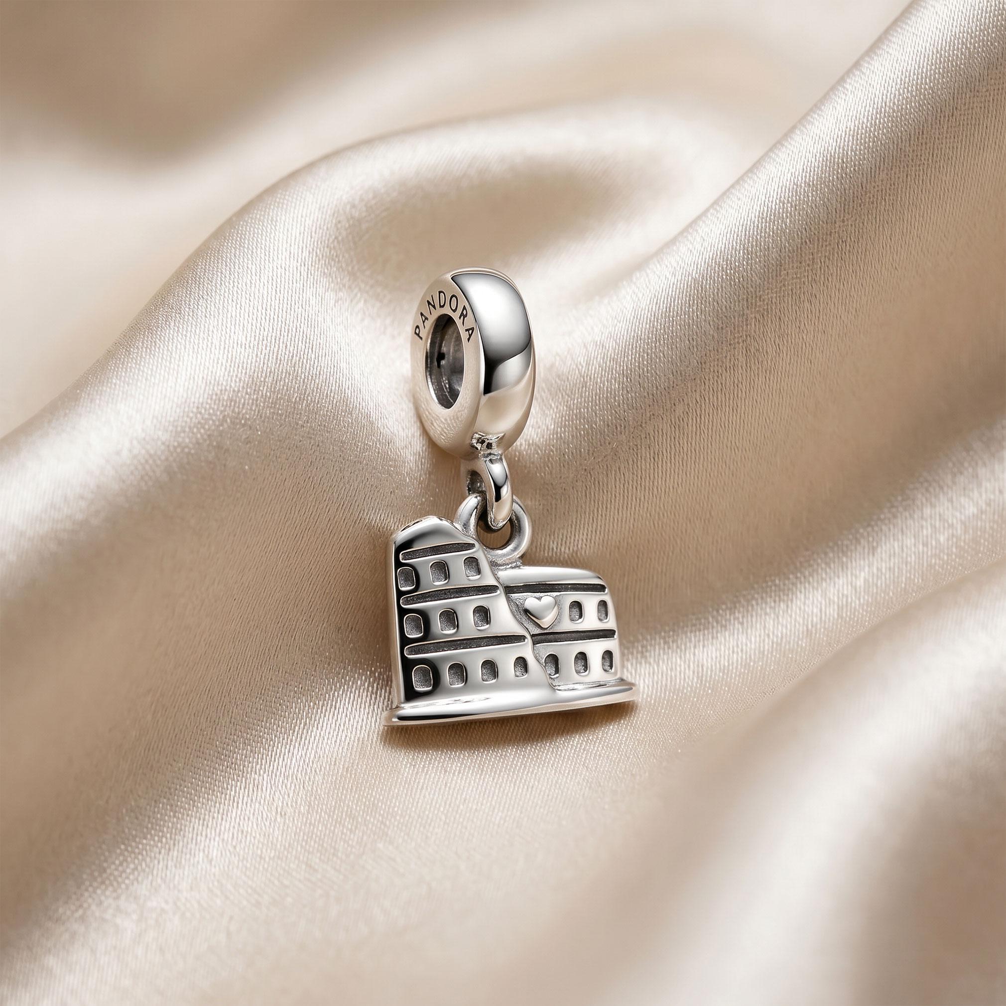 Pandora Rome, Italy Charm - Etsy Roman Colosseum チャーム 925