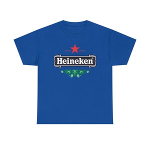 Vintage Heineken Beer Logo T Shirt Retro Brewery Graphic Tee Unisex Streetwear Shirt Bar Pub Drinking Party Gift image 9