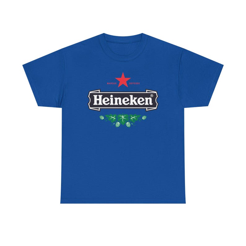 Vintage Heineken Beer Logo T Shirt Retro Brewery Graphic Tee Unisex Streetwear Shirt Bar Pub Drinking Party Gift image 9