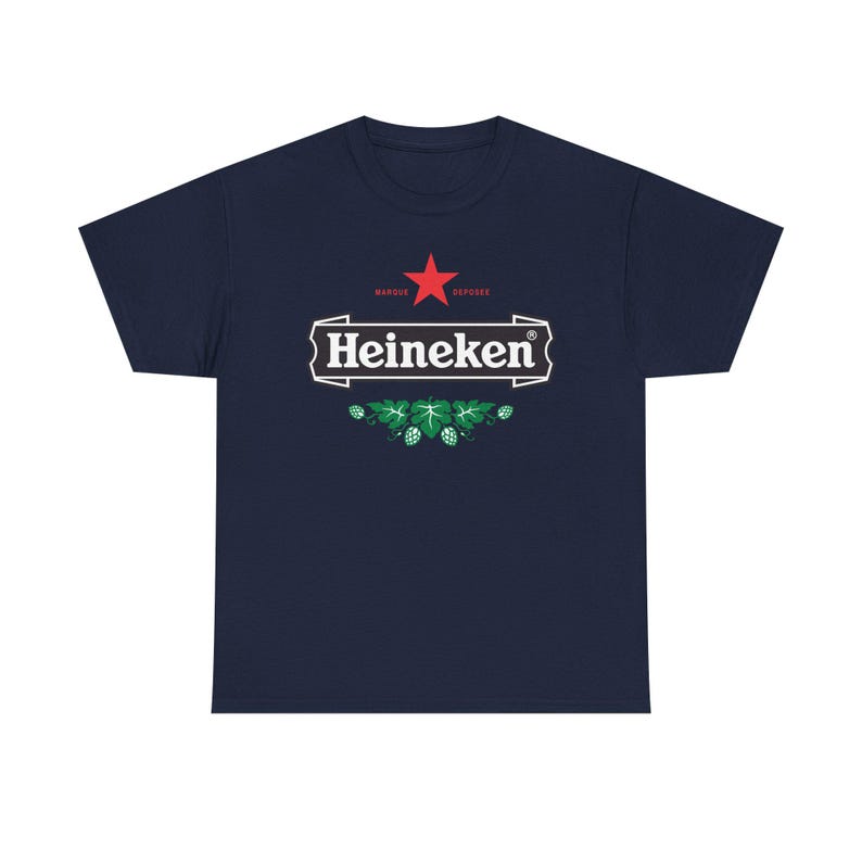Vintage Heineken Beer Logo T Shirt Retro Brewery Graphic Tee Unisex Streetwear Shirt Bar Pub Drinking Party Gift image 10
