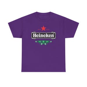 Vintage Heineken Beer Logo T Shirt Retro Brewery Graphic Tee Unisex Streetwear Shirt Bar Pub Drinking Party Gift image 11