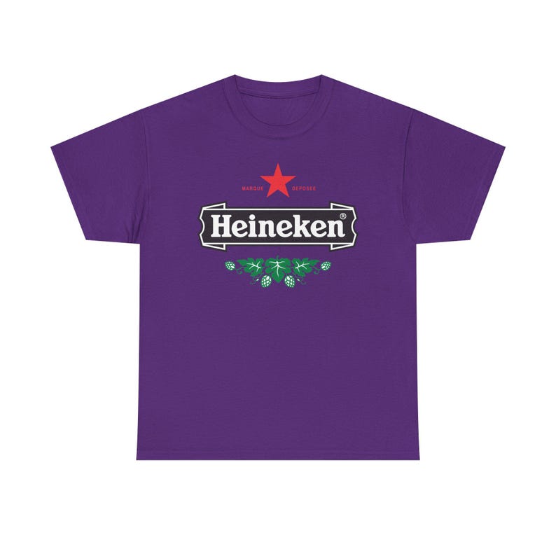 Vintage Heineken Beer Logo T Shirt Retro Brewery Graphic Tee Unisex Streetwear Shirt Bar Pub Drinking Party Gift image 11