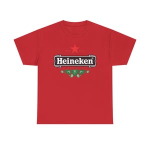 Vintage Heineken Beer Logo T Shirt Retro Brewery Graphic Tee Unisex Streetwear Shirt Bar Pub Drinking Party Gift image 12