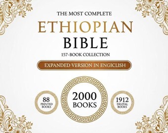 The Complete Ethiopian Bible Expanded Edition | 157-Book English Hardcover | Ancient Scriptures, Enoch & Apocrypha