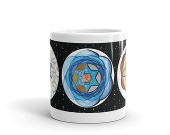 Mug Jewish Star Play Maze Egg Emergence