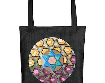 Tote bag Jewish Star Stencil