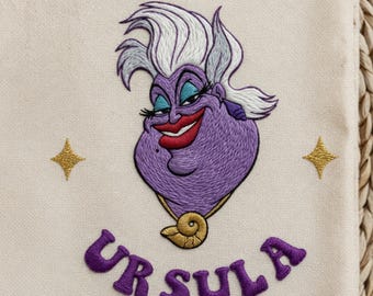 EMBROIDERED Disney Villains Ursula File, The Little Mermaid Ursula Sea Witch, Birthday Gift Shirts, Disneyland Family Trip
