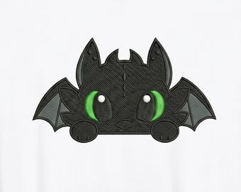 EMBROIDERED Toothless Disney How to Train Your Dragon File, Night Fury Disney Shirt, In My Dragon Era Shirt, Disneyland Matching Shirt